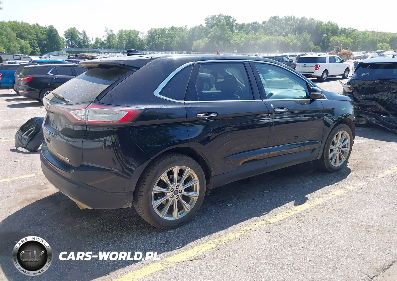 2017 Ford Edge Titanium VIN:2FMPK4K80HBC13524 - 4