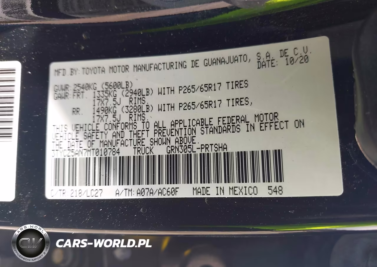 2021 Toyota Tacoma Trd Sport VIN:3TYCZ5AN7MT010784 - 9