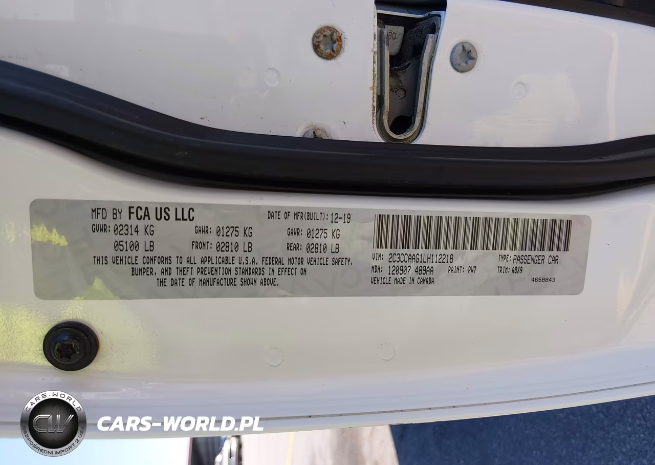 2020 Chrysler 300 Touring VIN:2C3CCAAG1LH112218 - 9