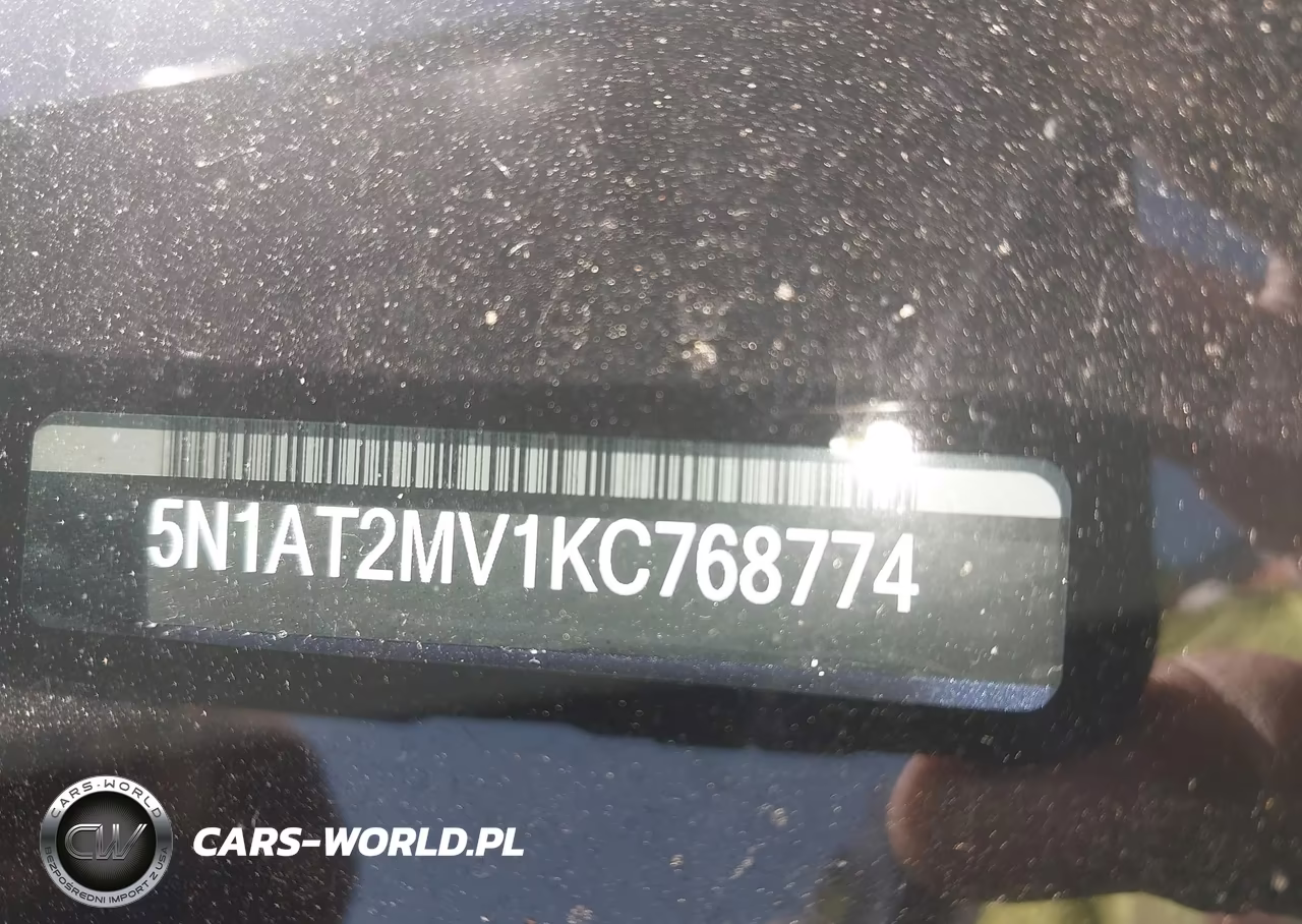 2019 Nissan Rogue Sv VIN:5N1AT2MV1KC768774 - 9