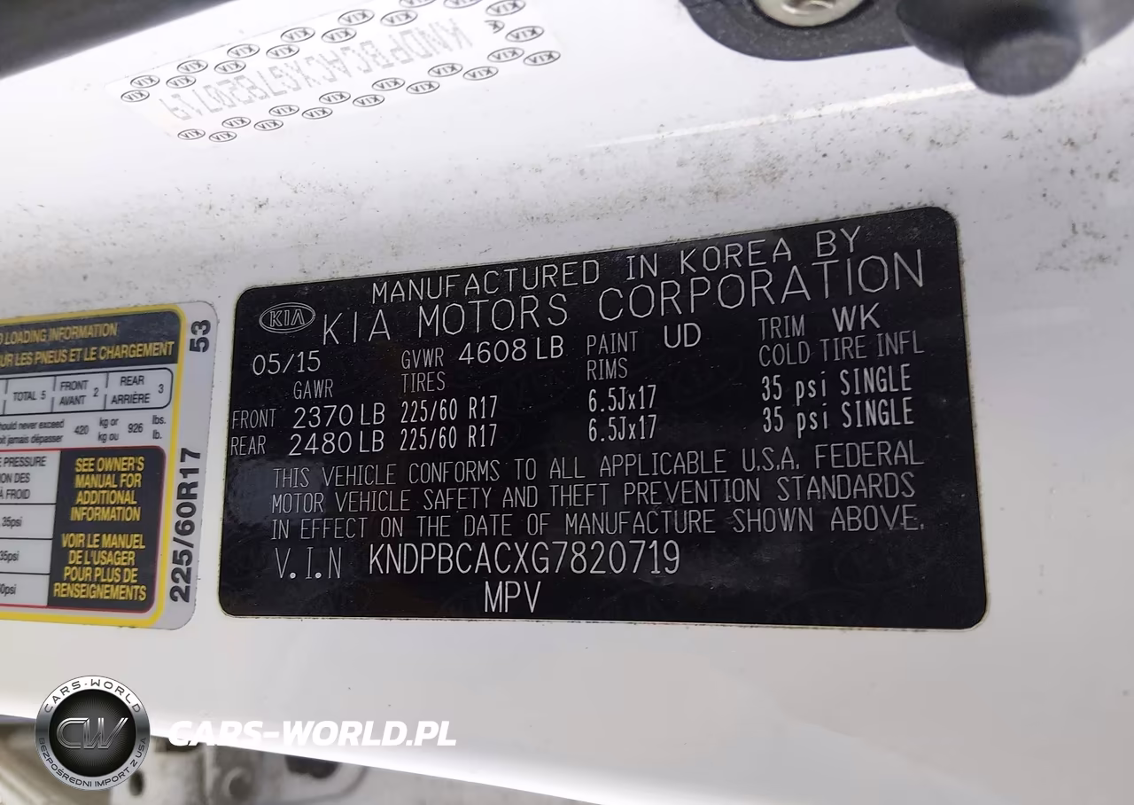 2016 Kia Sportage Lx VIN:KNDPBCACXG7820719 - 9