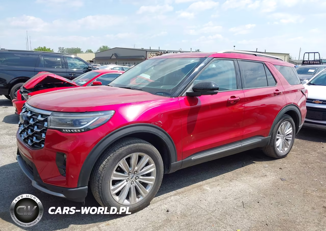 2025 Ford Explorer Platinum VIN:1FMUK8HH5SGA70989 - 2