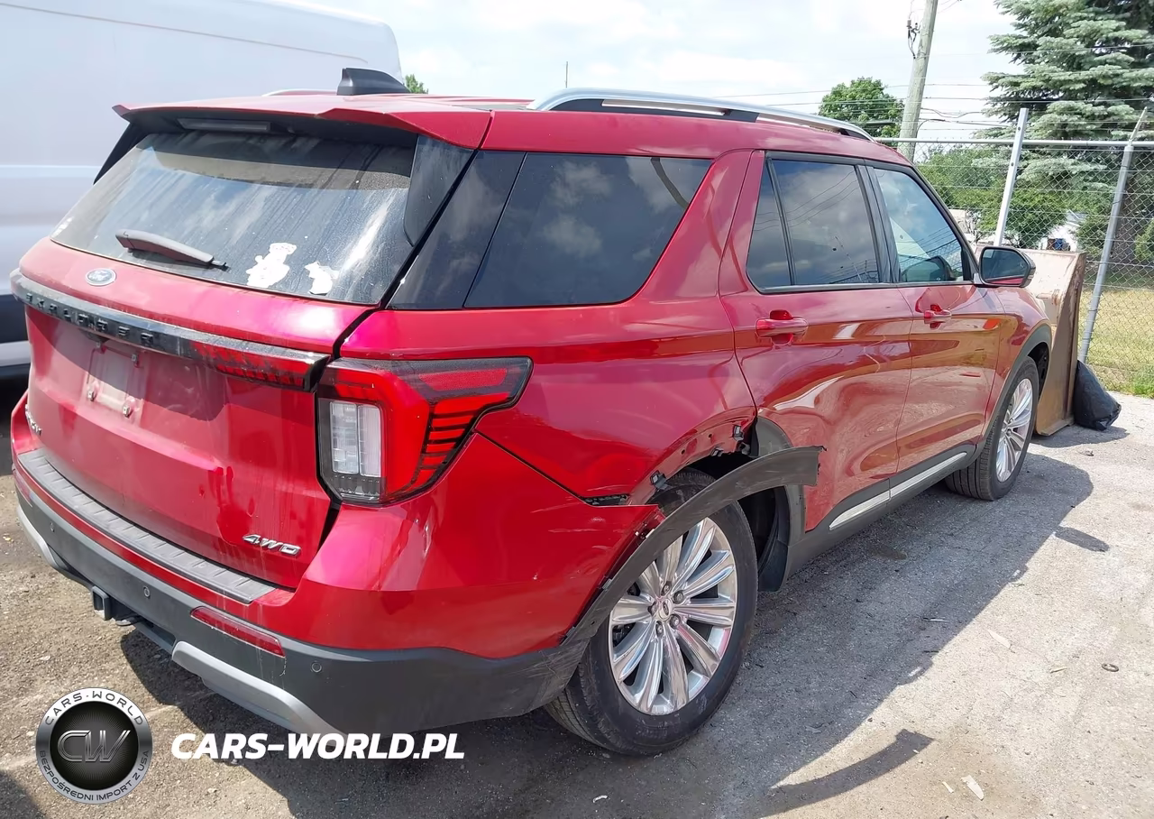 2025 Ford Explorer Platinum VIN:1FMUK8HH5SGA70989 - 4