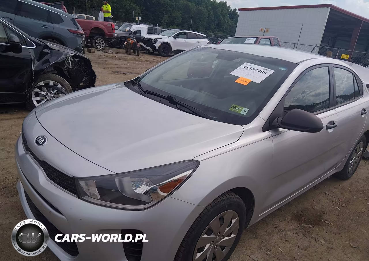 2018 Kia Rio Lx VIN:3KPA24AB9JE086472 - 2