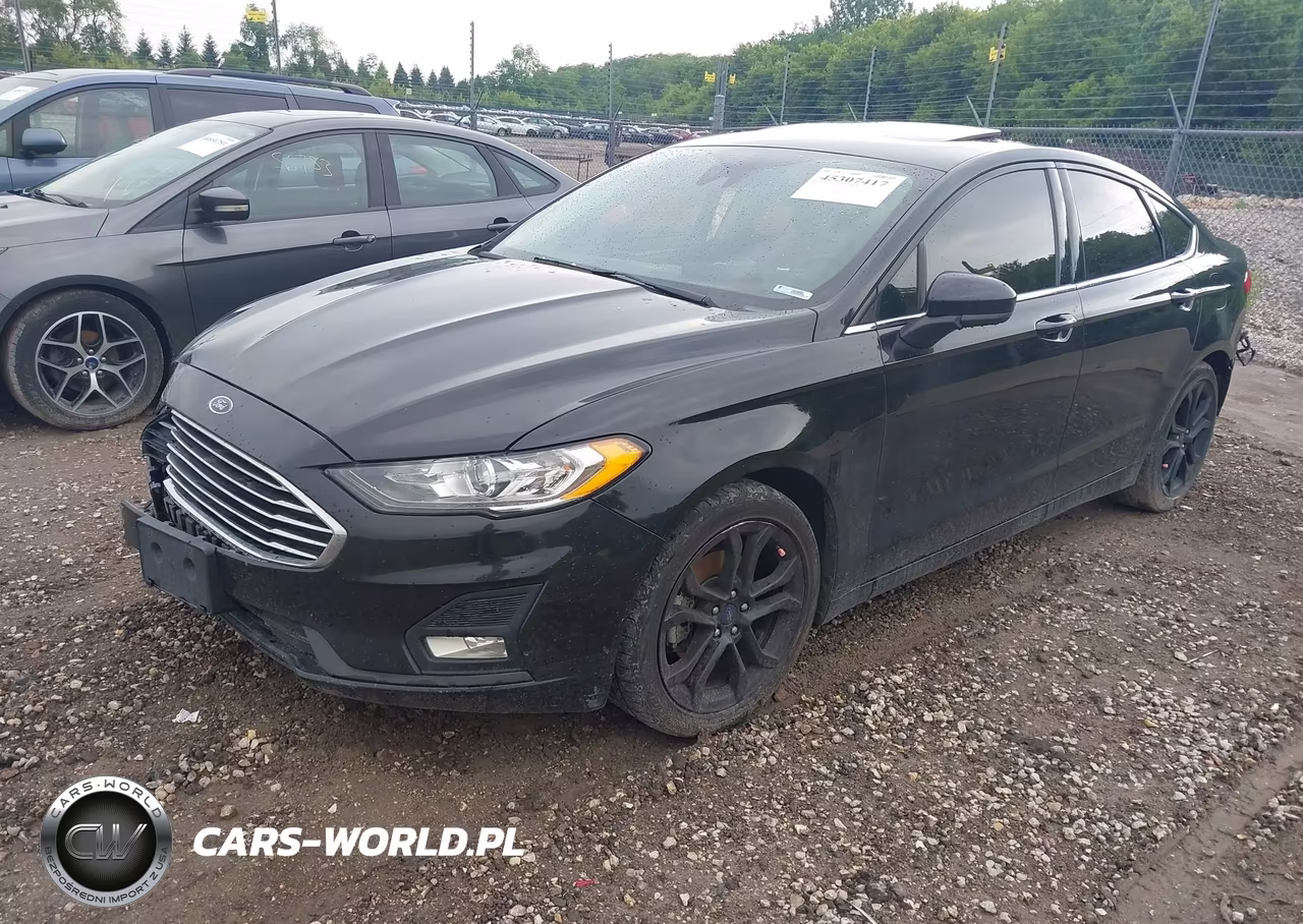 2019 Ford Fusion Se VIN:3FA6P0HD3KR173453 - 2