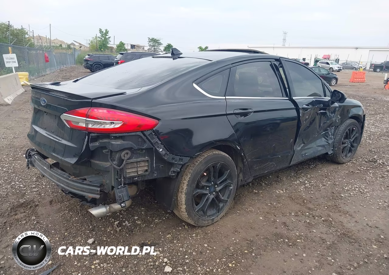 2019 Ford Fusion Se VIN:3FA6P0HD3KR173453 - 4
