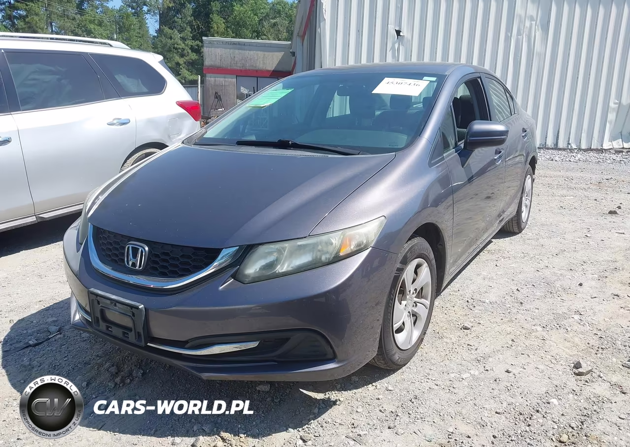 2014 Honda Civic Lx VIN:19XFB2F51EE269965 - 2
