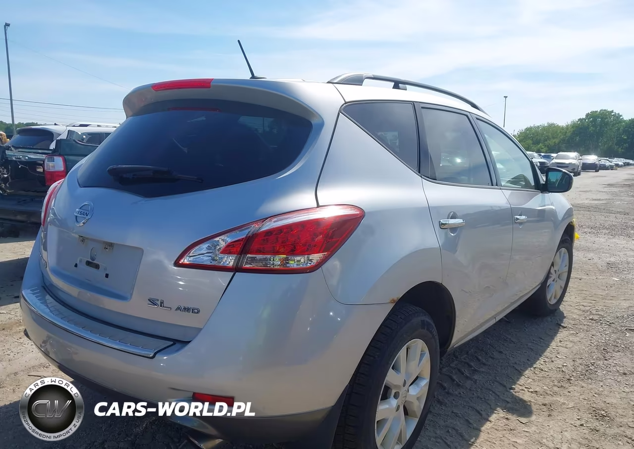 2011 Nissan Murano Sl VIN:JN8AZ1MW8BW162042 - 4