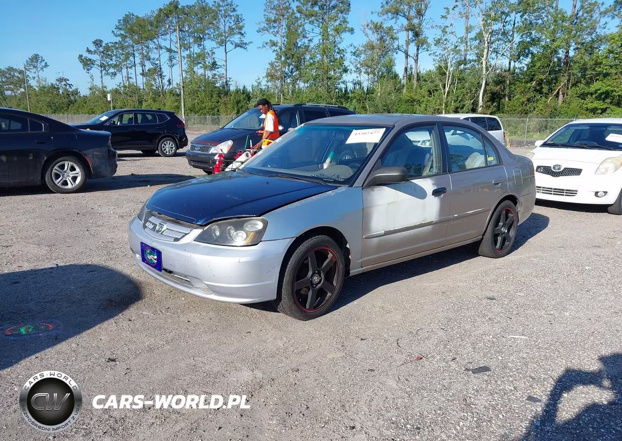 2002 Honda Civic Lx VIN:2HGES16582H596290 - 2