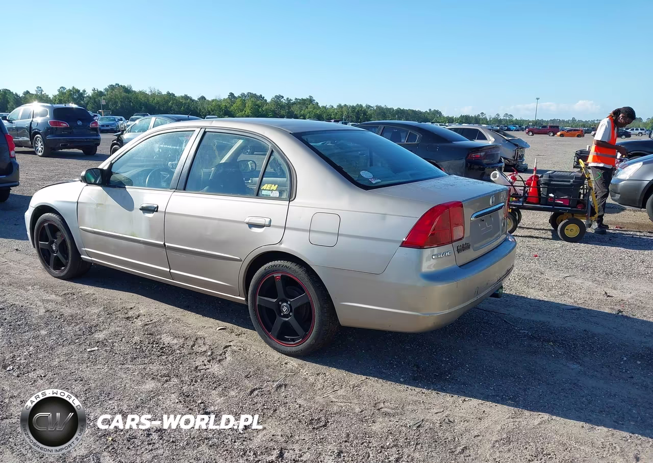 2002 Honda Civic Lx VIN:2HGES16582H596290 - 3