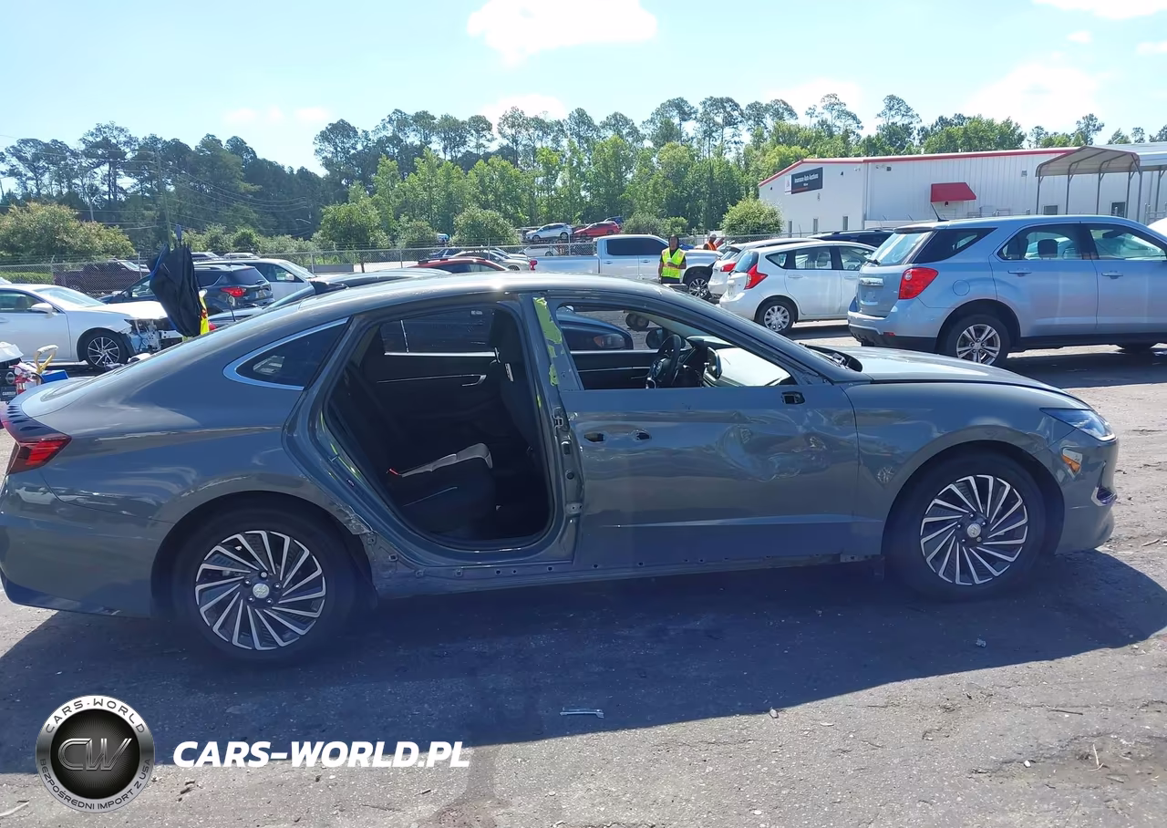 2023 Hyundai Sonata Hybrid Sel VIN:KMHL34JJXPA066302 - 14