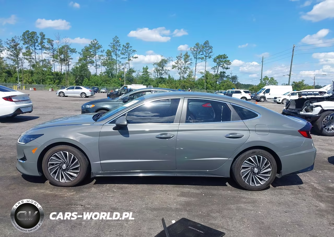 2023 Hyundai Sonata Hybrid Sel VIN:KMHL34JJXPA066302 - 15