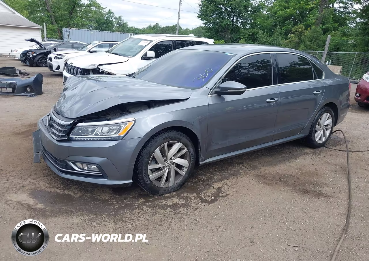 2018 Volkswagen Passat 2.0T Se VIN:1VWBA7A31JC023775 - 2