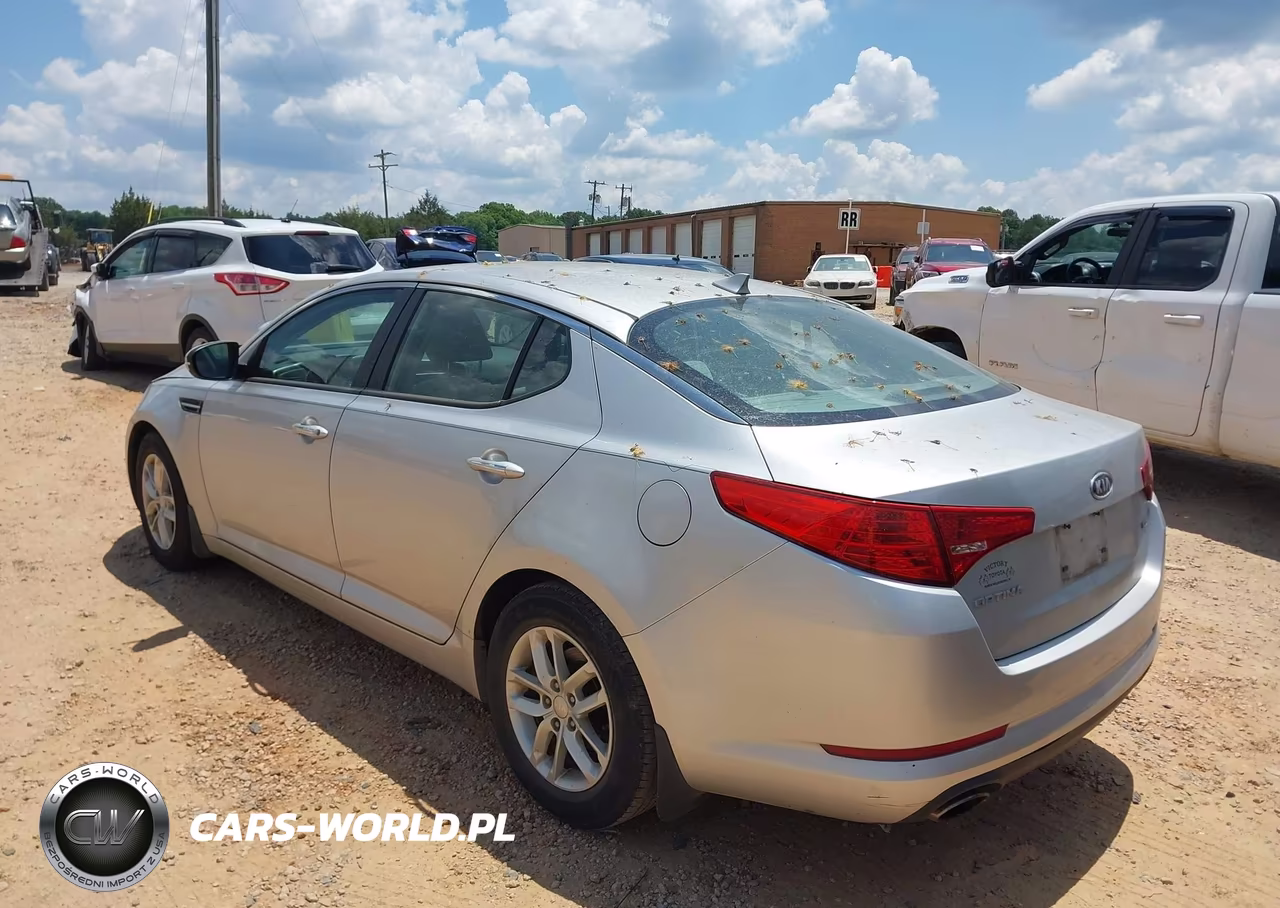 2012 Kia Optima Lx VIN:KNAGM4A74C5279236 - 3
