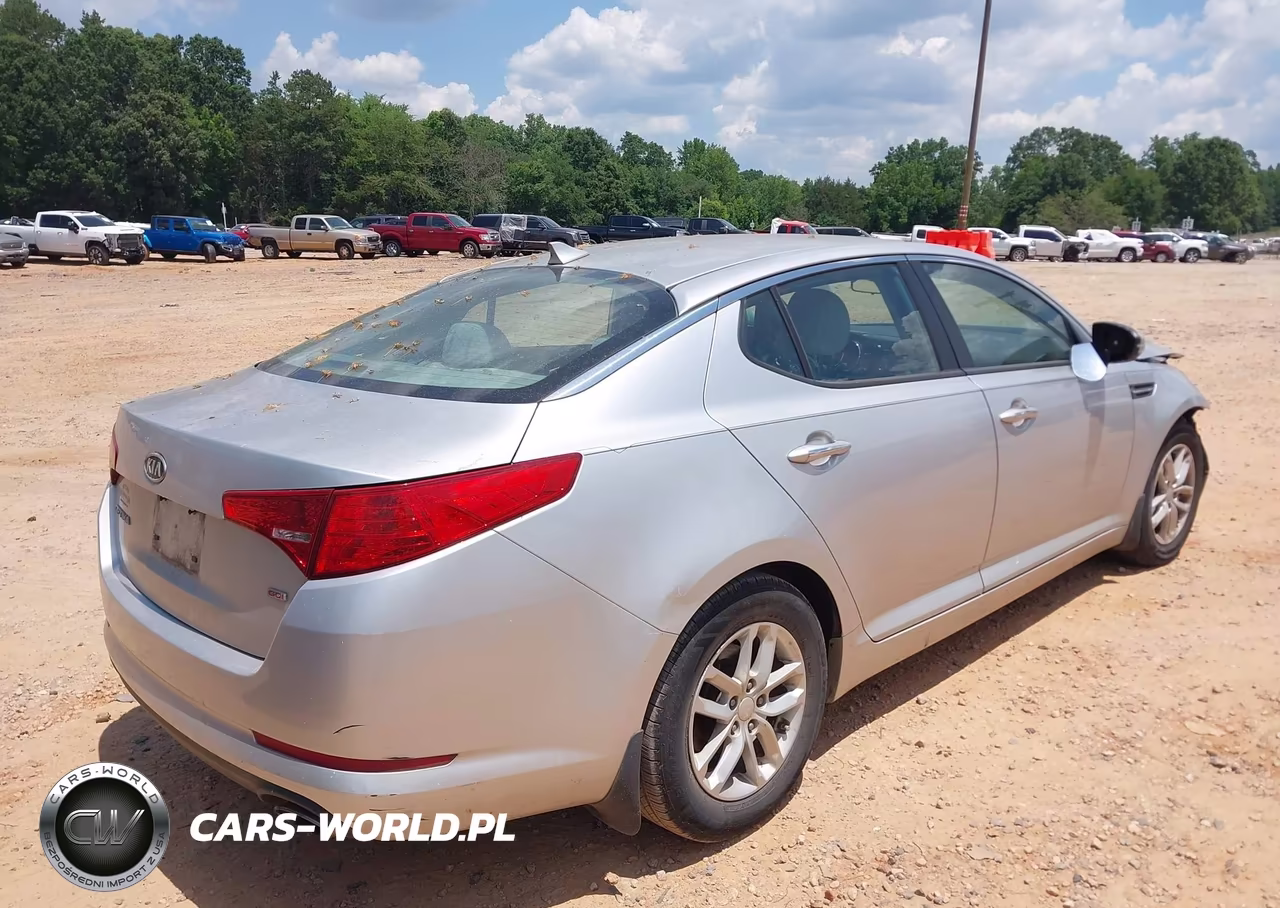 2012 Kia Optima Lx VIN:KNAGM4A74C5279236 - 4