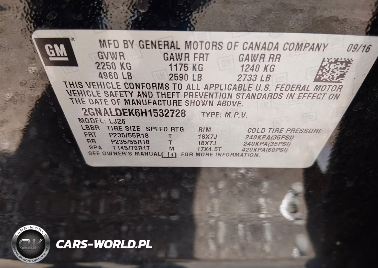 2017 Chevrolet Equinox Premier VIN:2GNALDEK6H1532728 - 9