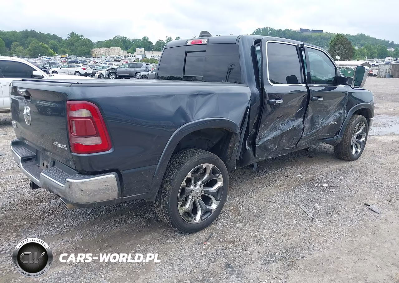 2019 Ram 1500 Longhorn 4X4 5'7 Box VIN:1C6SRFKT8KN764782 - 4