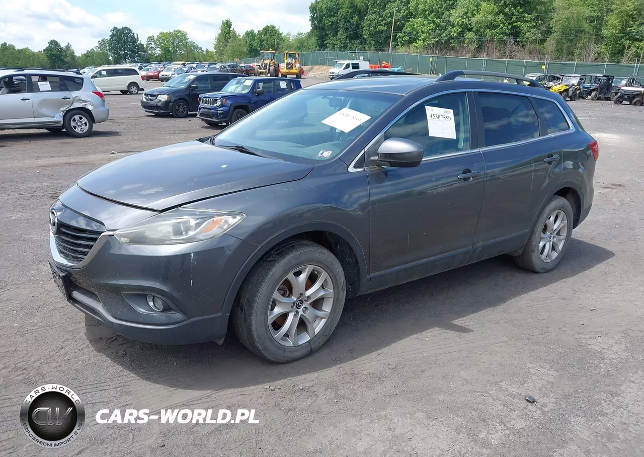 2014 Mazda Cx-9 Touring VIN:JM3TB3CV7E0429747 - 2
