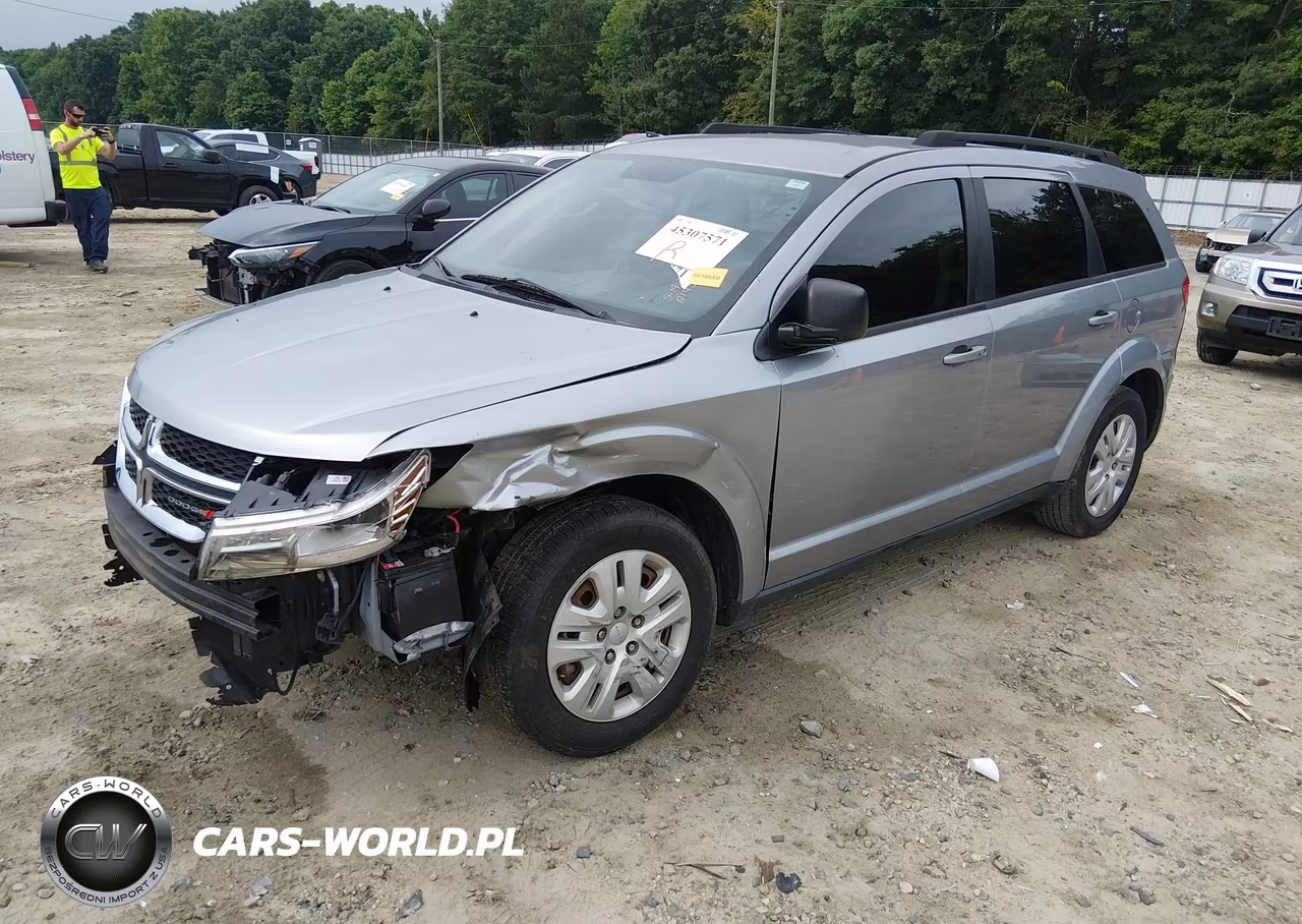 2018 Dodge Journey Se VIN:3C4PDCAB4JT187090 - 2
