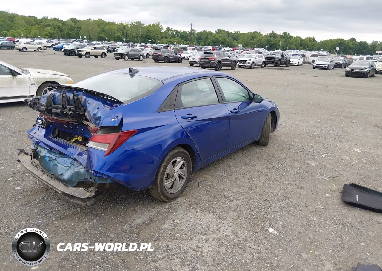 2024 Hyundai Elantra Se VIN:KMHLL4DG4RU744124 - 4