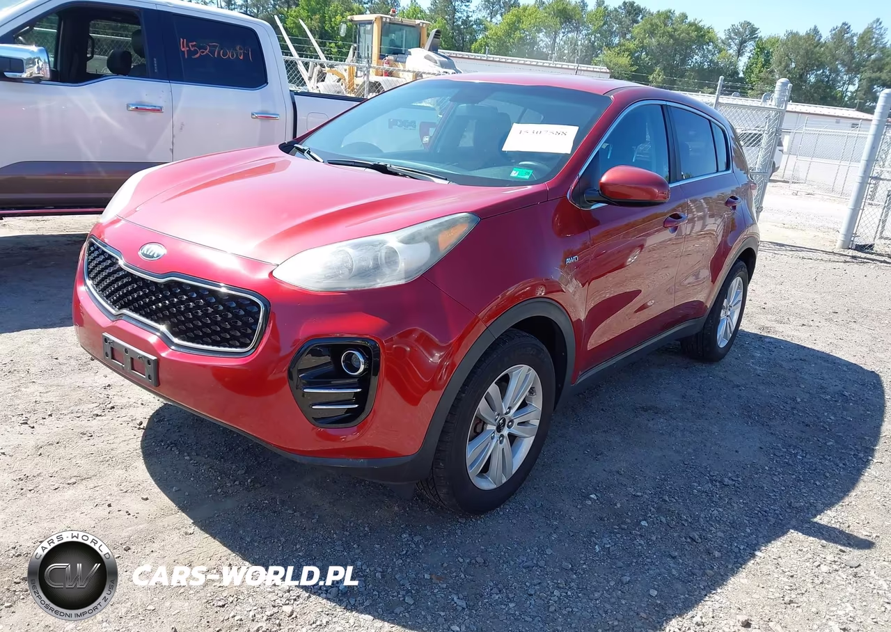 2018 Kia Sportage Lx VIN:KNDPMCAC4J7372866 - 2