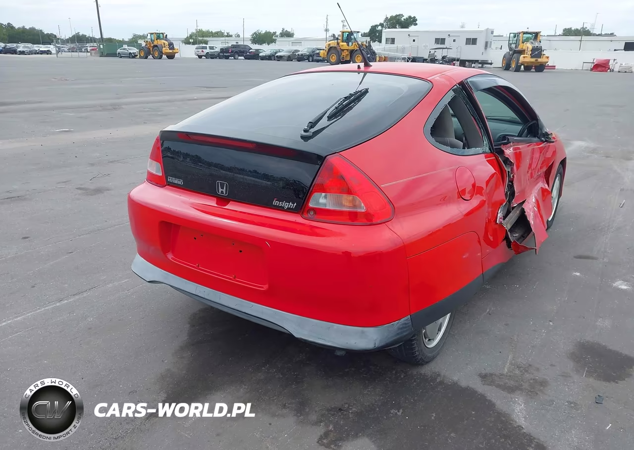 2005 Honda Insight Cvt VIN:JHMZE14785S000277 - 4