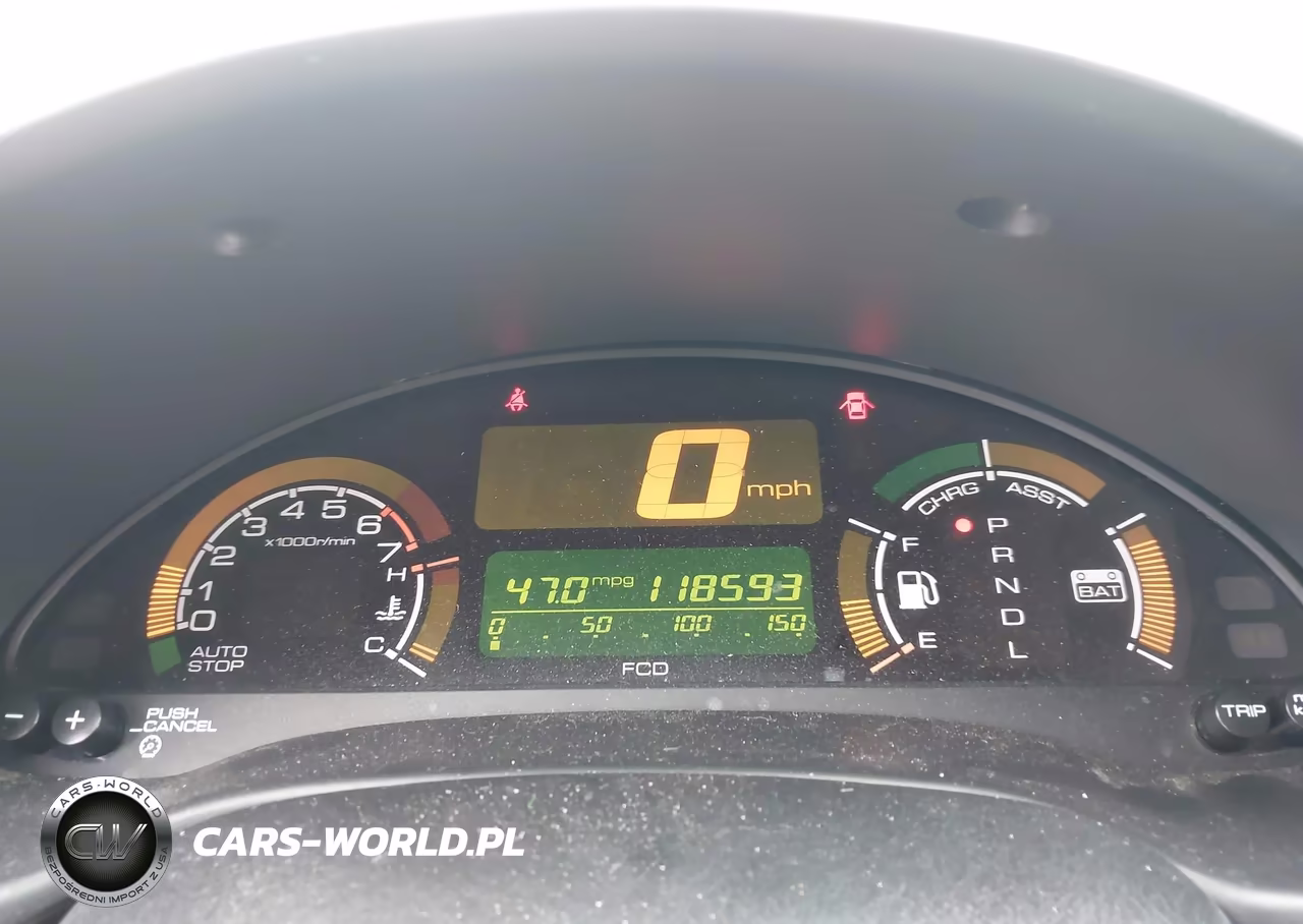 2005 Honda Insight Cvt VIN:JHMZE14785S000277 - 7