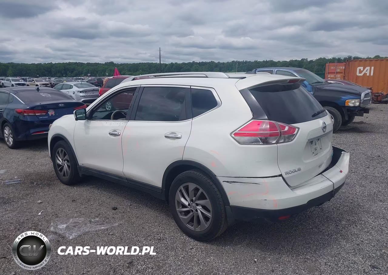 2014 Nissan Rogue Sl VIN:5N1AT2MT4EC827903 - 3