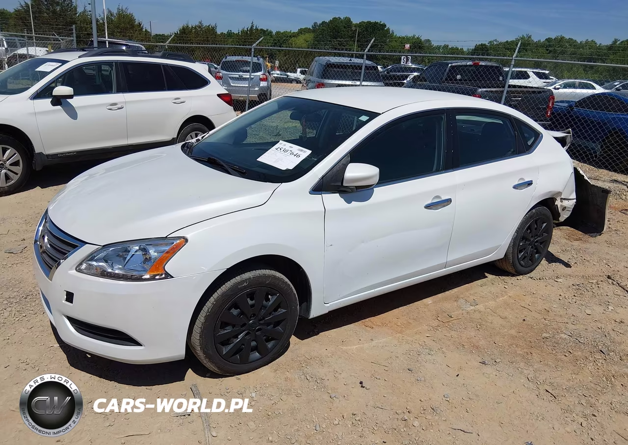 2014 Nissan Sentra Sv VIN:3N1AB7AP8EL656625 - 2