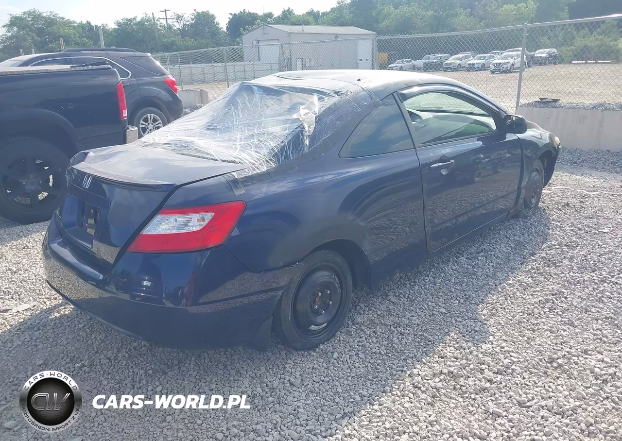 2007 Honda Civic Lx VIN:2HGFG11687H517147 - 4
