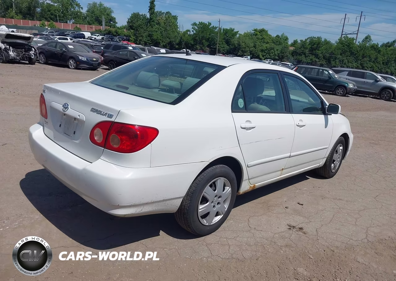 2007 Toyota Corolla Le VIN:JTDBR32E370133337 - 4