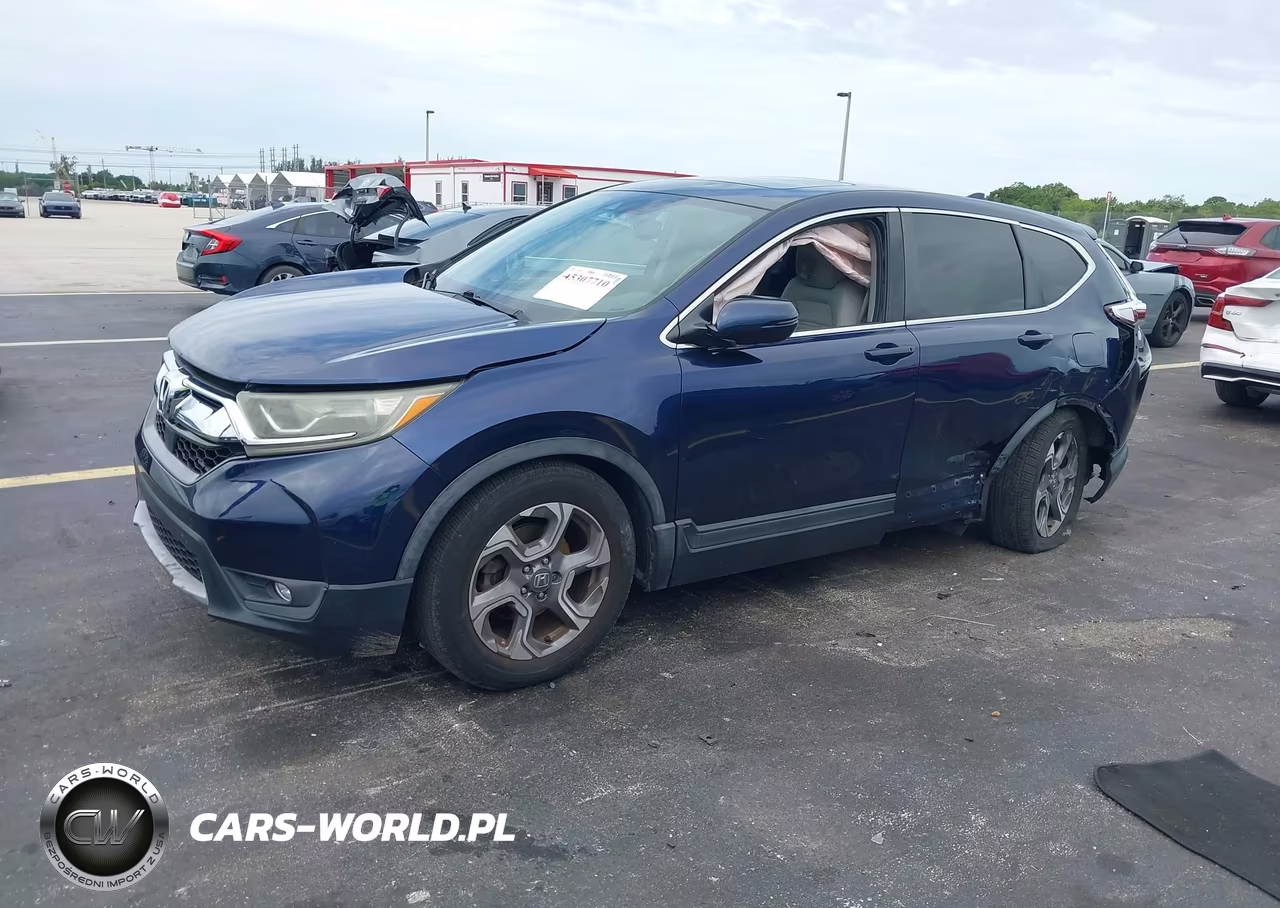 2017 Honda Cr-V Ex-L-Ex-L Navi VIN:5J6RW1H89HL006096 - 2