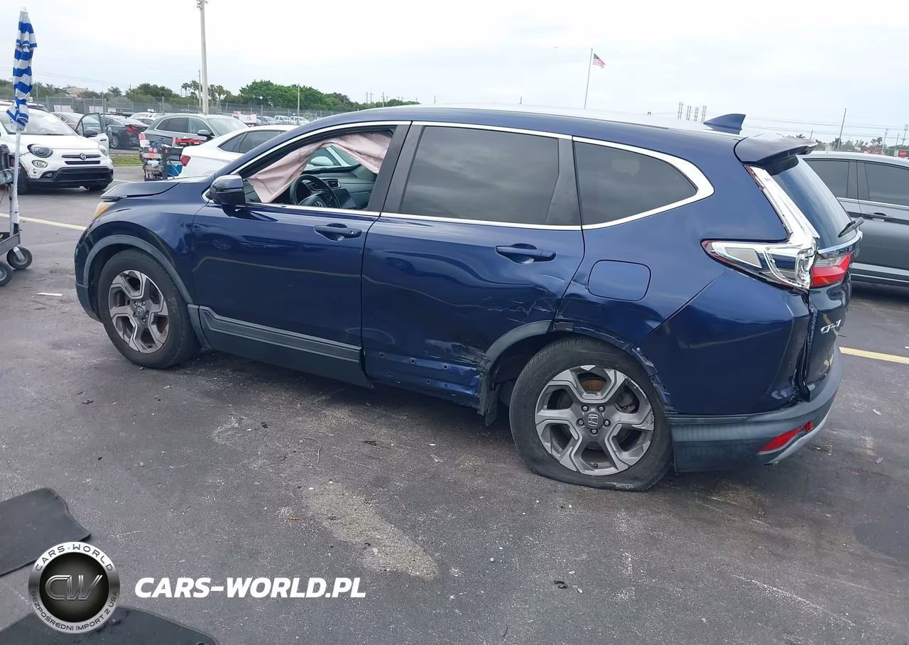 2017 Honda Cr-V Ex-L-Ex-L Navi VIN:5J6RW1H89HL006096 - 3