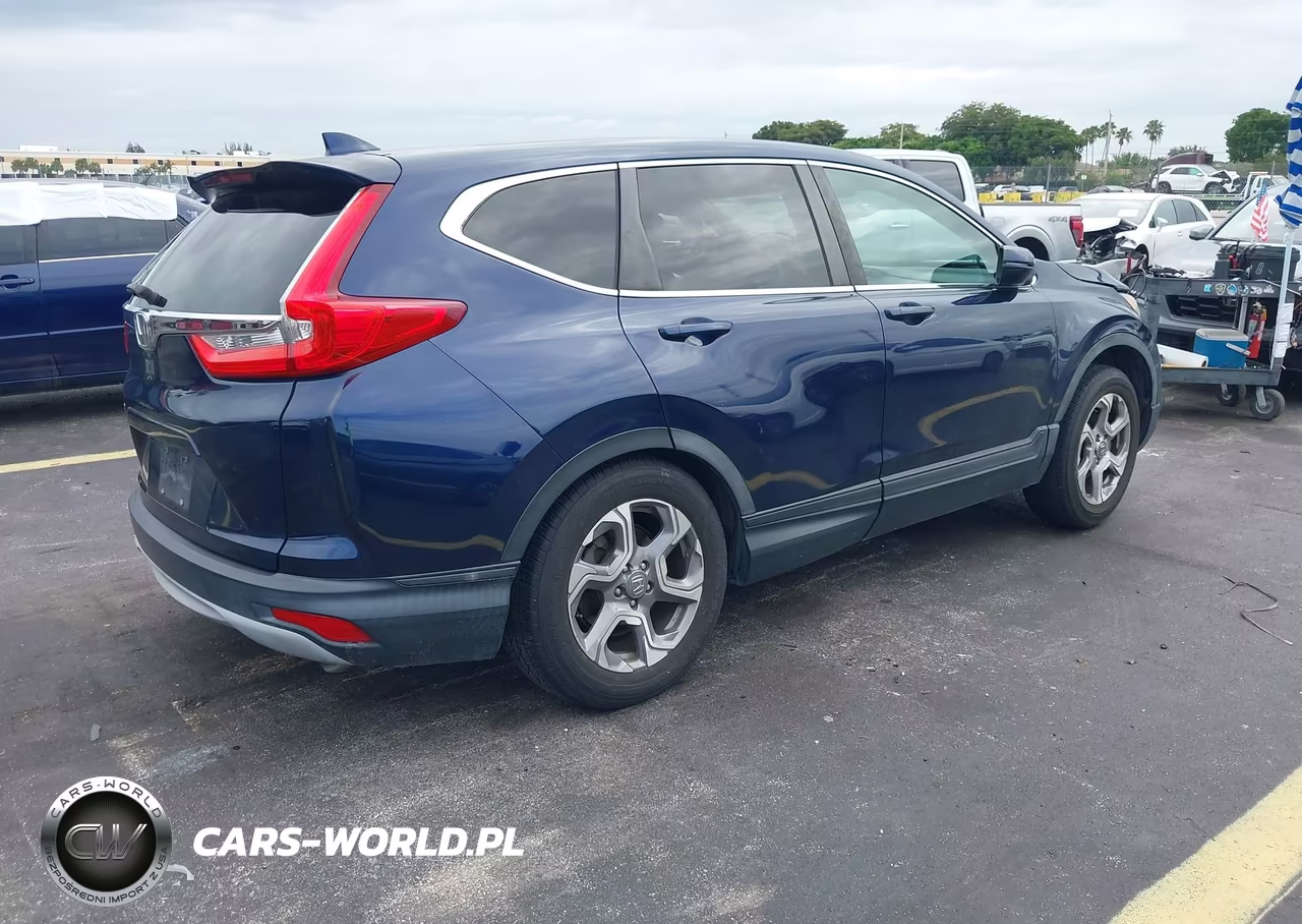 2017 Honda Cr-V Ex-L-Ex-L Navi VIN:5J6RW1H89HL006096 - 4