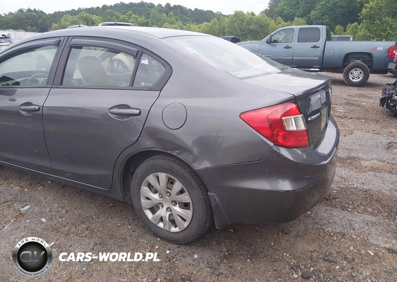 2012 Honda Civic Lx VIN:2HGFB2F53CH333572 - 14