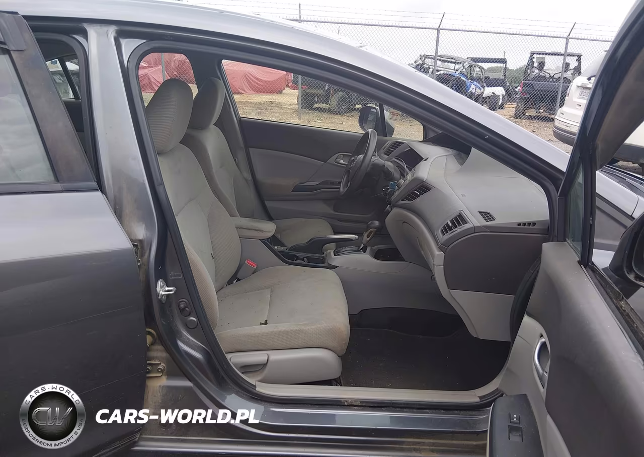 2012 Honda Civic Lx VIN:2HGFB2F53CH333572 - 5