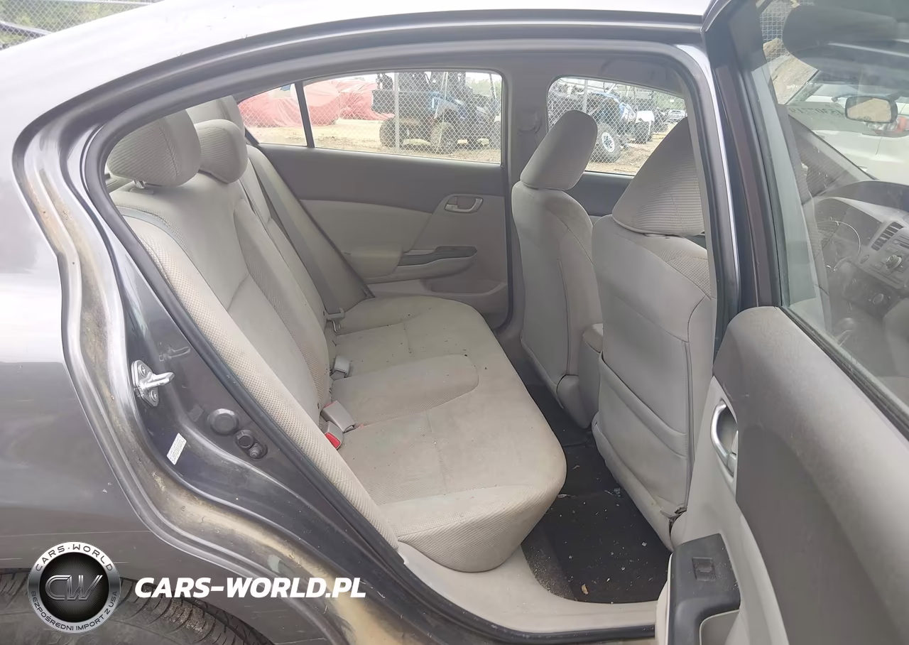 2012 Honda Civic Lx VIN:2HGFB2F53CH333572 - 8