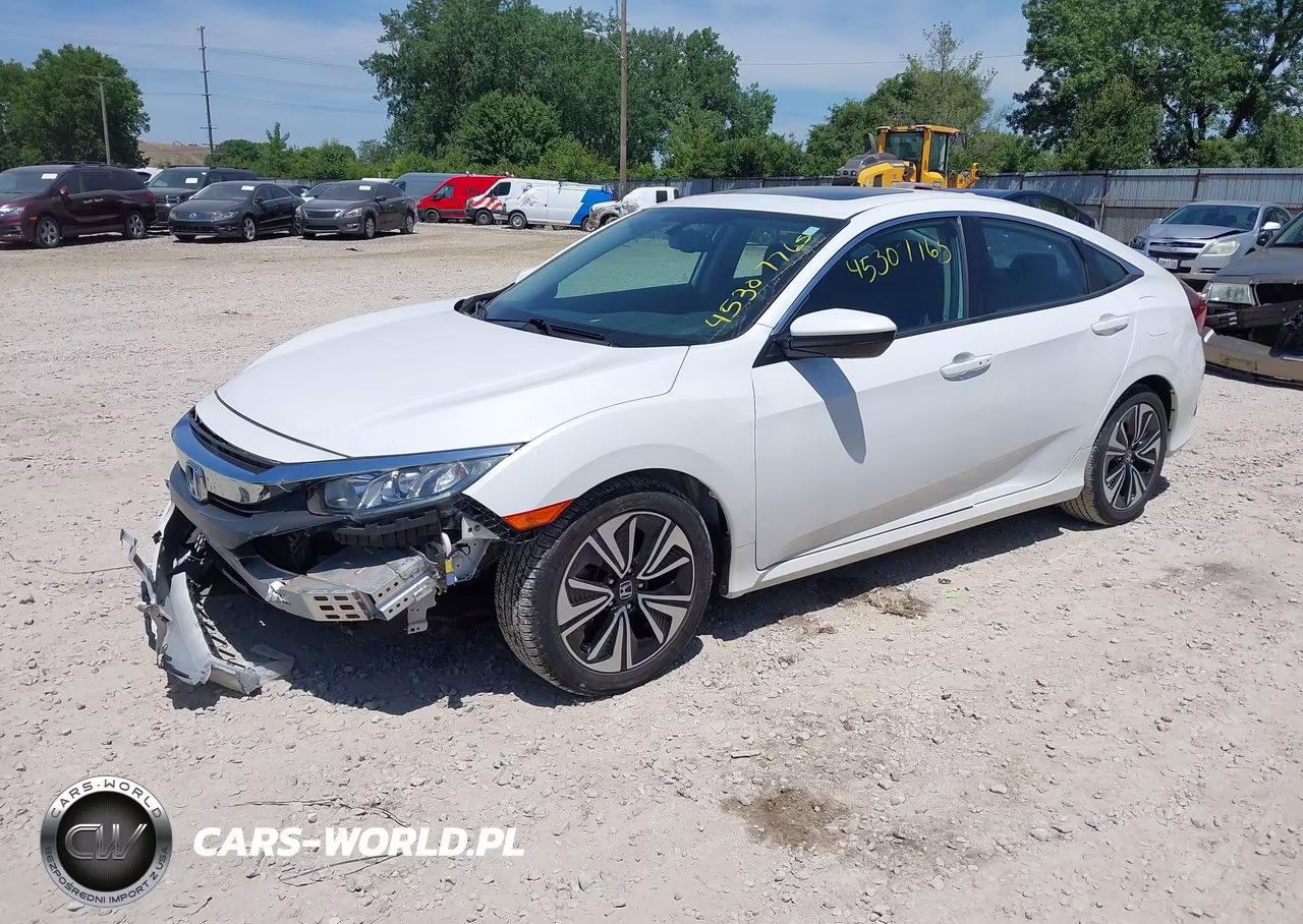 2018 Honda Civic Ex-L VIN:2HGFC1F75JH645639 - 2