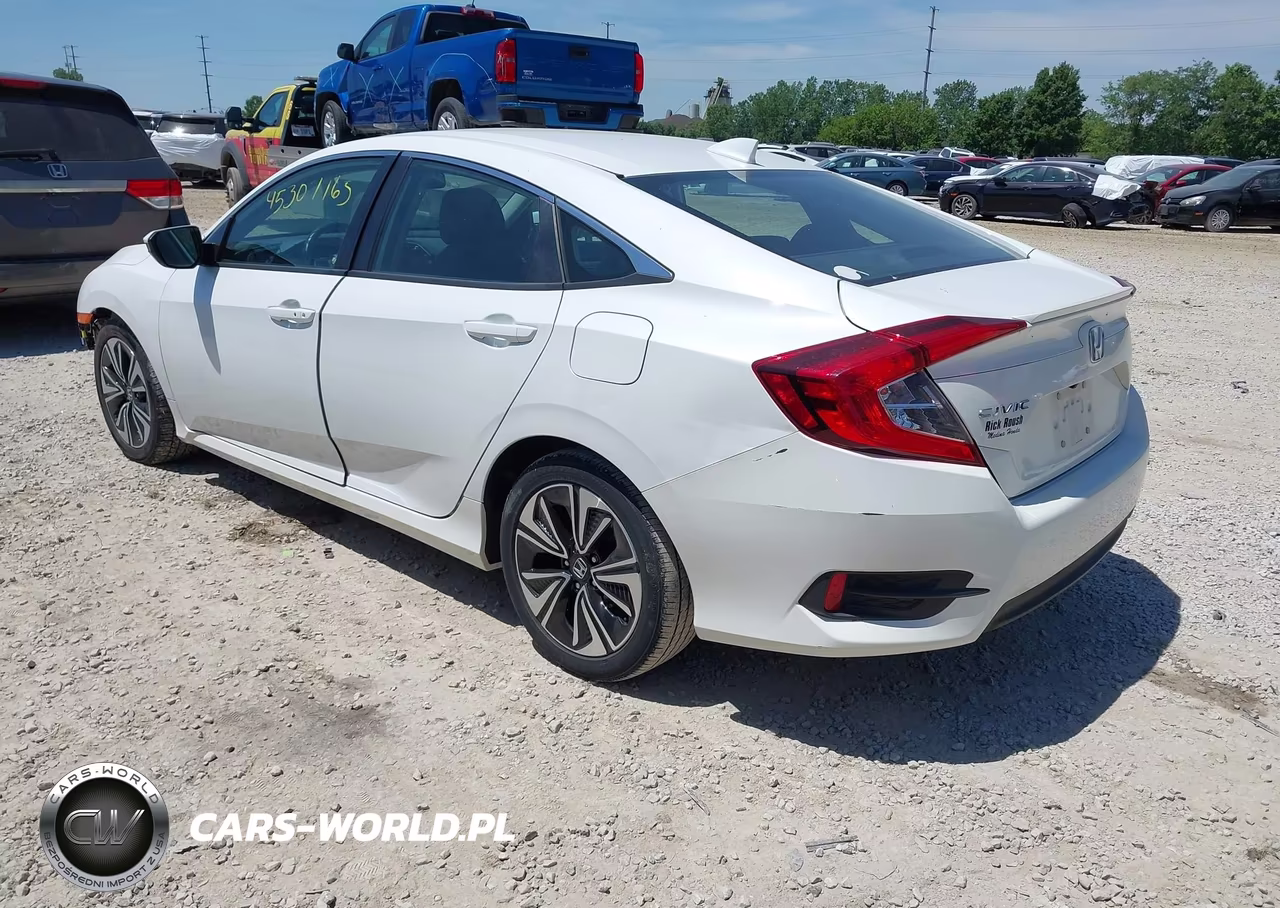 2018 Honda Civic Ex-L VIN:2HGFC1F75JH645639 - 3