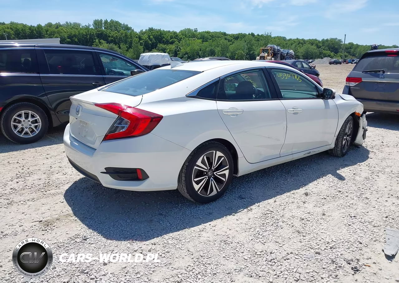 2018 Honda Civic Ex-L VIN:2HGFC1F75JH645639 - 4