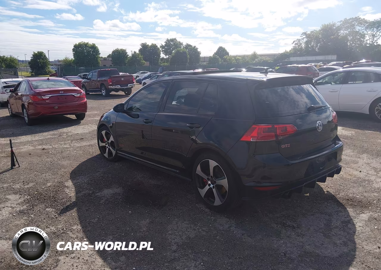 2016 Volkswagen Golf Gti Autobahn W-Performance Package 4-Door VIN:3VW447AU7GM055257 - 3
