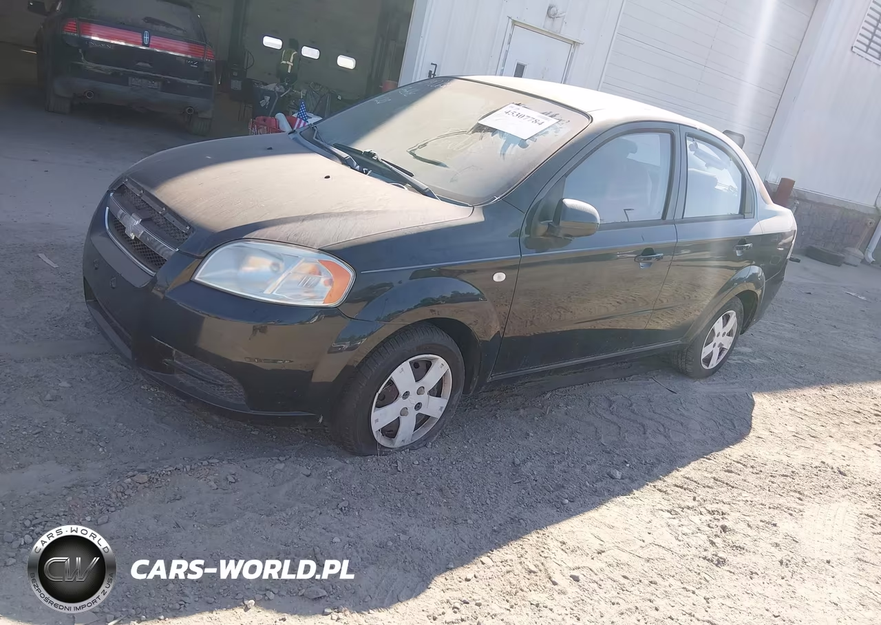 2008 Chevrolet Aveo Ls VIN:KL1TD56618B011218 - 2