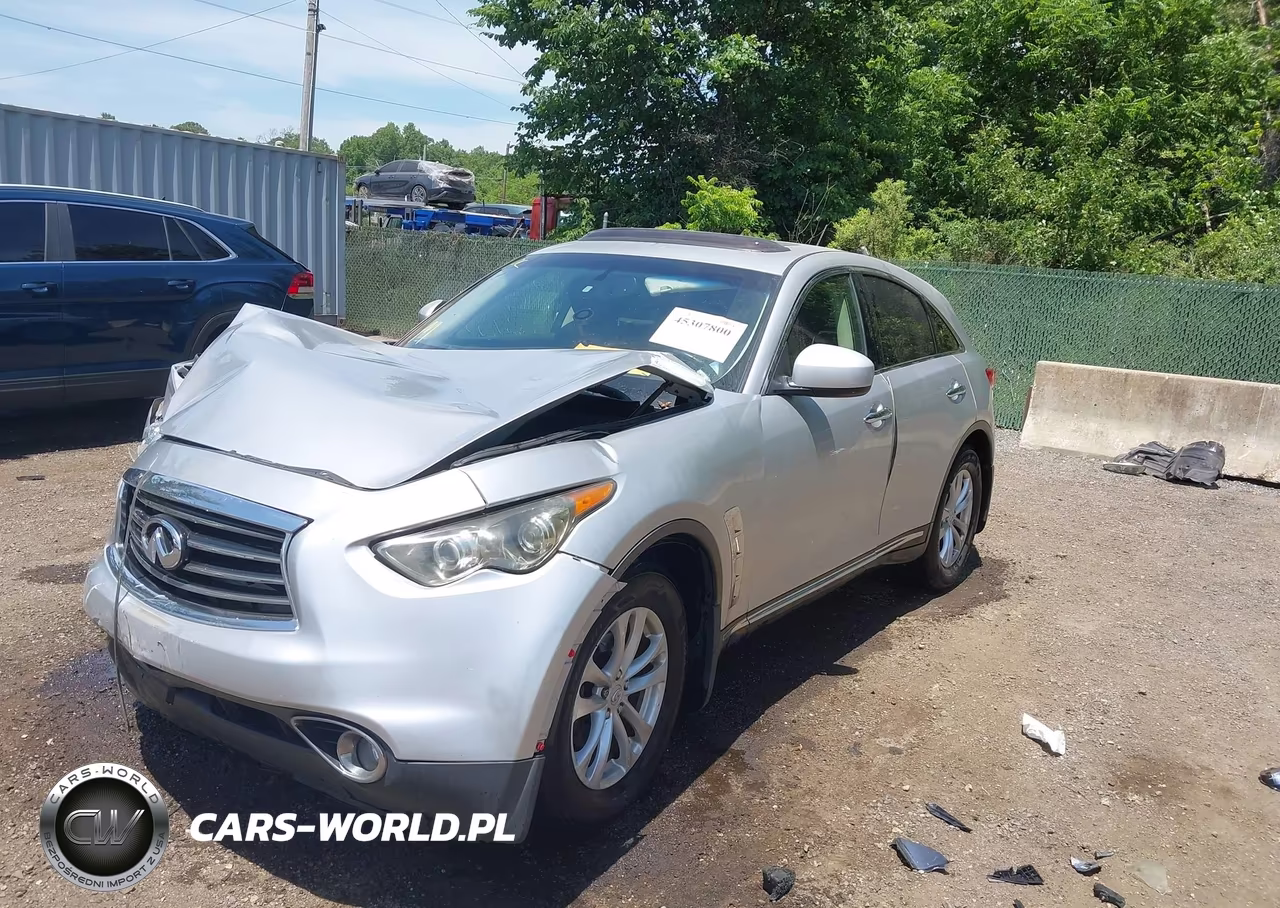 2012 Infiniti Fx35 VIN:JN8AS1MW8CM150037 - 2