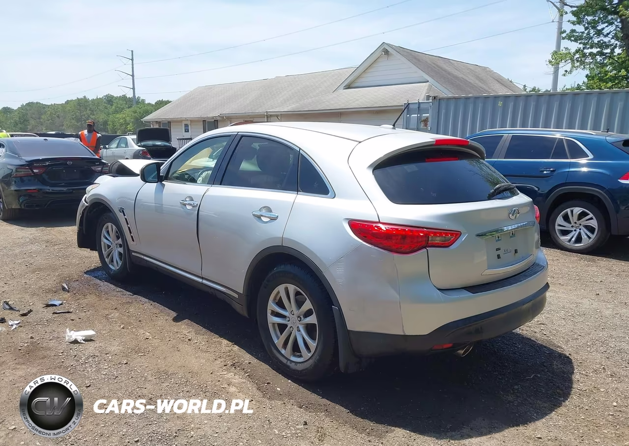 2012 Infiniti Fx35 VIN:JN8AS1MW8CM150037 - 3