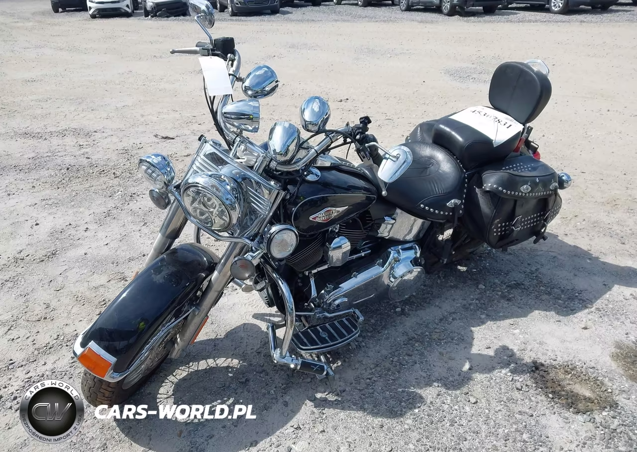 2012 Harley-Davidson Flstc Heritage Softail Classic VIN:1HD1BWV15CB016835 - 2