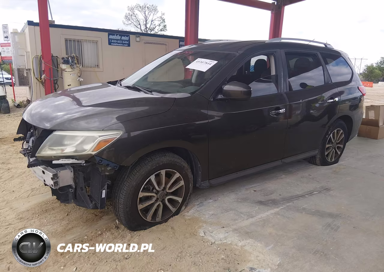 2015 Nissan Pathfinder Platinum-S-Sl-Sv VIN:5N1AR2MN9FC636317 - 2