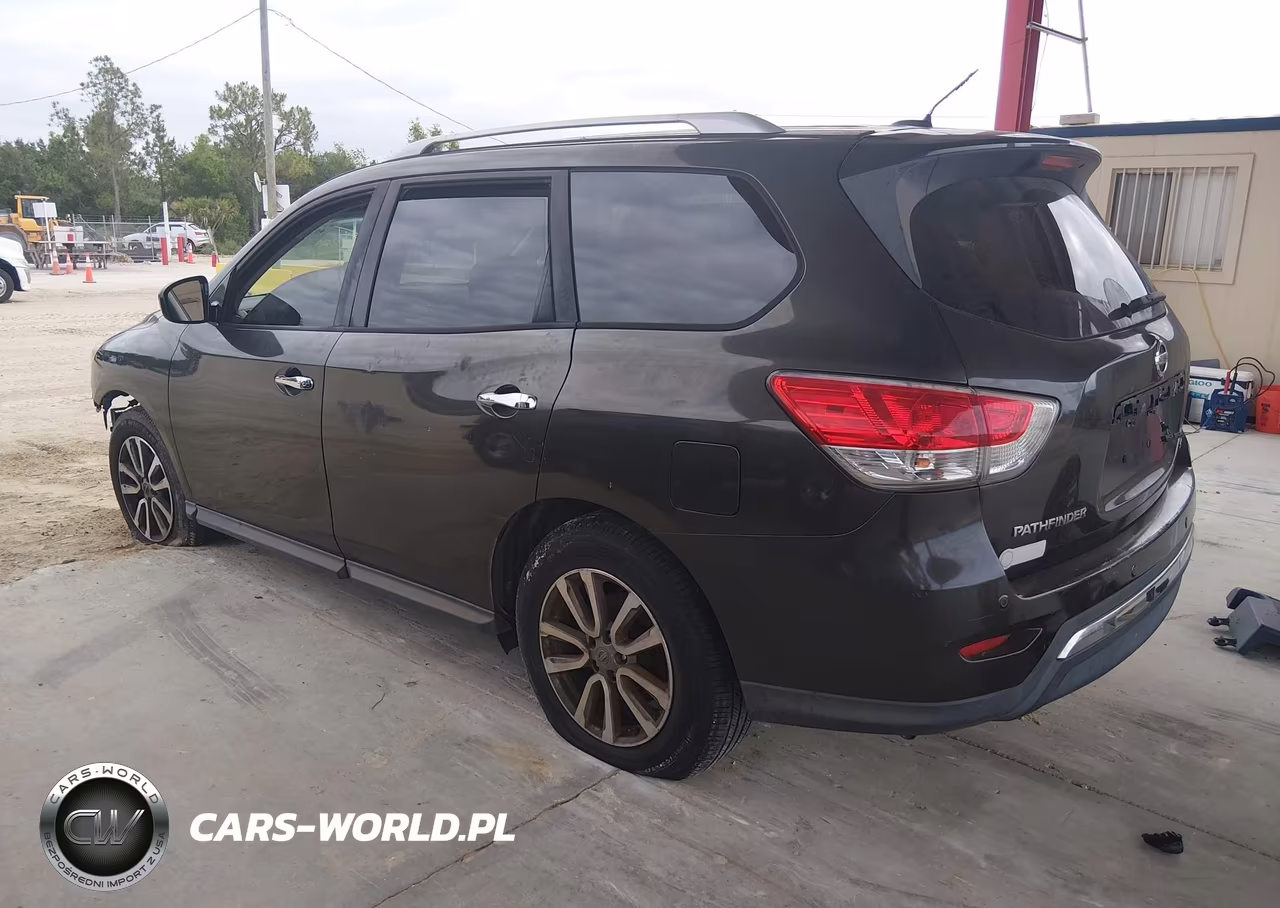 2015 Nissan Pathfinder Platinum-S-Sl-Sv VIN:5N1AR2MN9FC636317 - 3