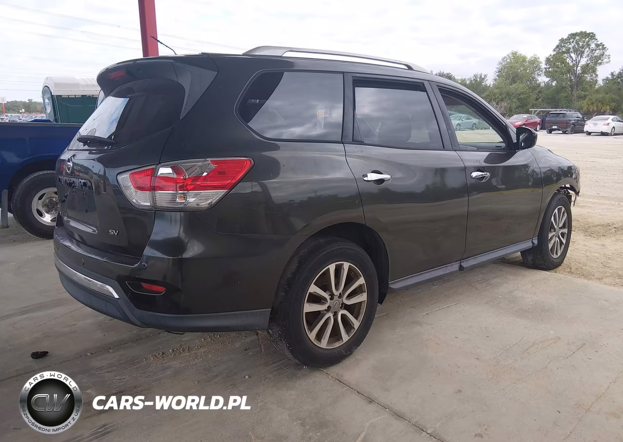 2015 Nissan Pathfinder Platinum-S-Sl-Sv VIN:5N1AR2MN9FC636317 - 4