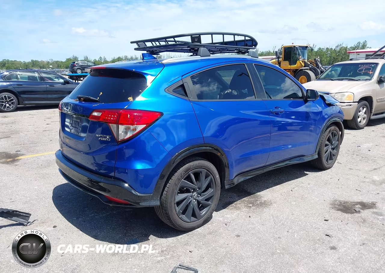 2021 Honda Hr-V Awd Sport VIN:3CZRU6H10MM732752 - 4