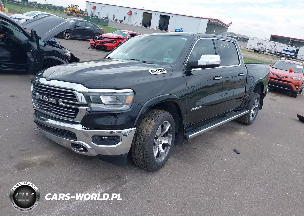 2020 Ram 1500 Laramie 4X4 5'7 Box VIN:1C6SRFJT0LN308455 - 2